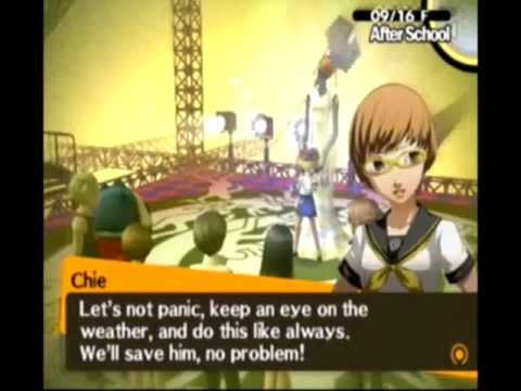 Let's Play Persona 4 Pt. 85 CSI Inaba