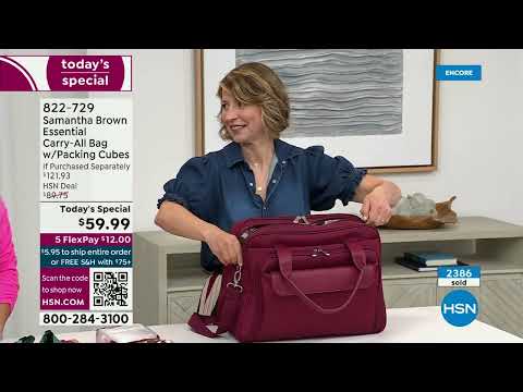 HSN | Samantha Brown Luggage Collection 02.28.2023 - 03 AM