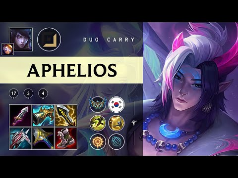 Aphelios ADC vs Tristana - KR Challenger Patch 25.24