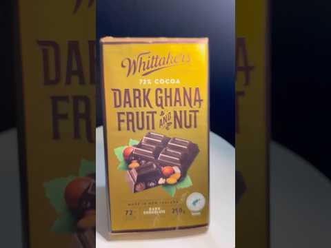 Dark Ghana fruit& Nut Chocolate 🍫 #darkchocolate