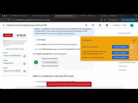 Networking Fundamentals on Google Cloud Challenge Lab ARC124
