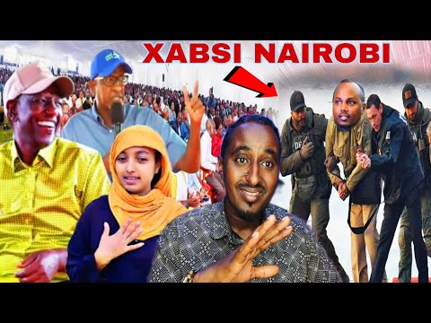 Dawo Nairobi madaxweynaha Kenya Somali gabad kama rabno lacag kama rabno & xadhiga nasir cige..