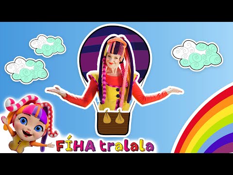 FÍHA tralala 🌟FAREBNÝ SVET CELÝ FILM! 🎬 Detské pesničky a rozprávky po slovensky pre najmenšie deti💖