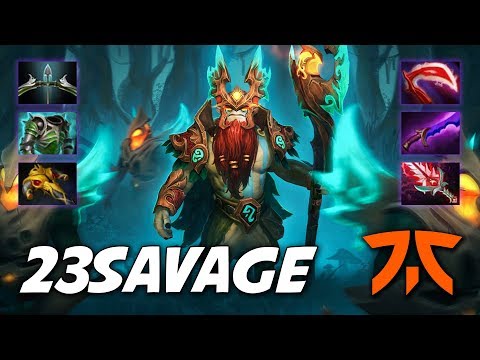 Fnatic.23savage Nature's Prophet Carry - Dota 2 Pro Gameplay