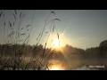 Заря восход солнца туман над водой природа релакс медитация музыка йога сон 