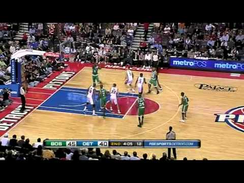 2010-11 Boston Celtics VS Detroit Pistons (Rondo, 17 Assists)