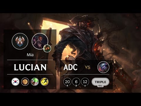 Lucian ADC vs Tristana - KR Challenger Patch 9.9