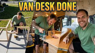 Building a Gaming Desk in My Van (Part 6)