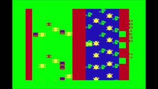 Frog Trek for the TRS-80 CoCo