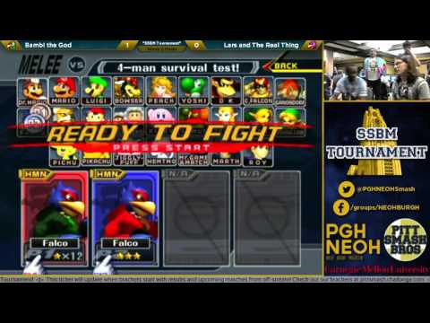 A SSBM Tournament | Bambi (Falco) vs. TheRealThing (Falco) | Pools