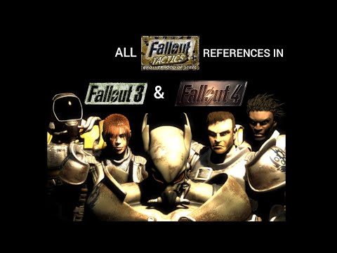 Fallout Compilation: All Fallout Tactics References In Fallout 3 & 4.