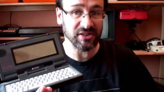 System Overview: Atari Portfolio palm-top computer.