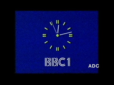 BBC1 announcer Peter Bolgar menu, weather and closedown 15th December 1982