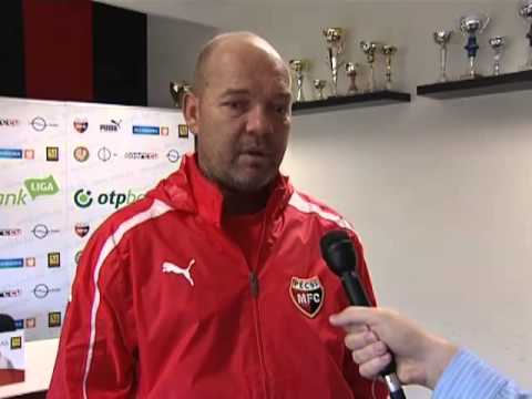 Újpest - PMFC-MATIAS mérkőzés előtti sajtótájékoztató