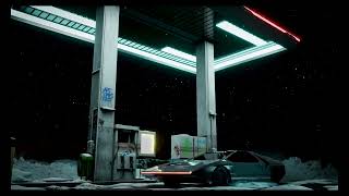 Dramatic sci-fi digital illustration