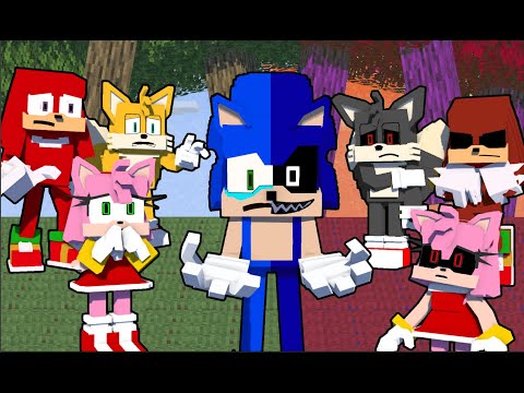 Sonic Losing Mind - (Sad Ending) - FNF Minecraft Animation - Animated