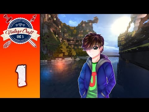 VintageCraft Ultra Hardcore Season 5 - Episode 1: Watching from the Skies [SJ109]