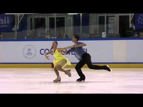 ISU 2014 Jr Grand Prix Courchevel Free Dance Anastasia SHPILEVAYA / Grigory SMIRNOV RUS