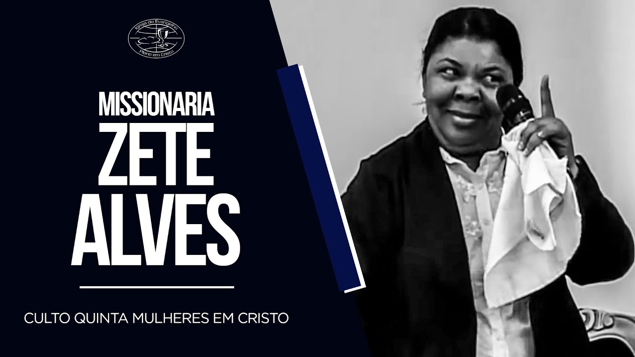 Miss Zete Alves I Culto Mulheres em Cristo