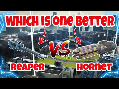 [WR] 🔥 New Weapon Reaper VS Hornet Weapon Comparison |War Robots|