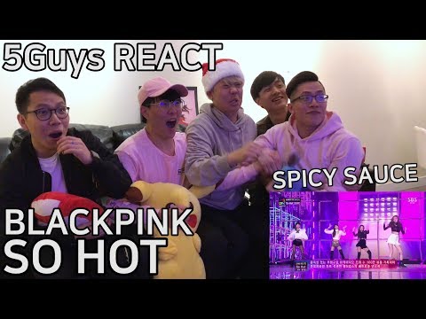[THIRSTY FANBOYS] BLACKPINK - SO HOT (5Guys LIVE REACT) [REUPLOAD]
