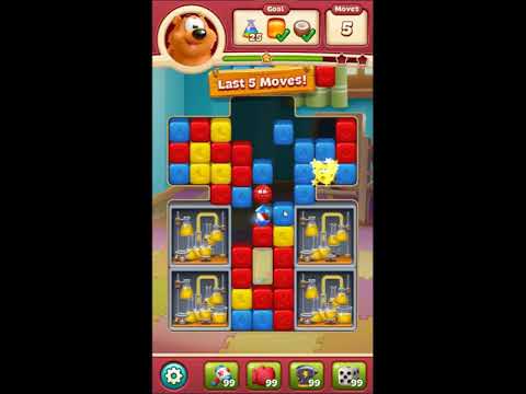 Toon Blast Level 5350 - NO BOOSTERS 🐻🐺🐱 | SKILLGAMING ✔️