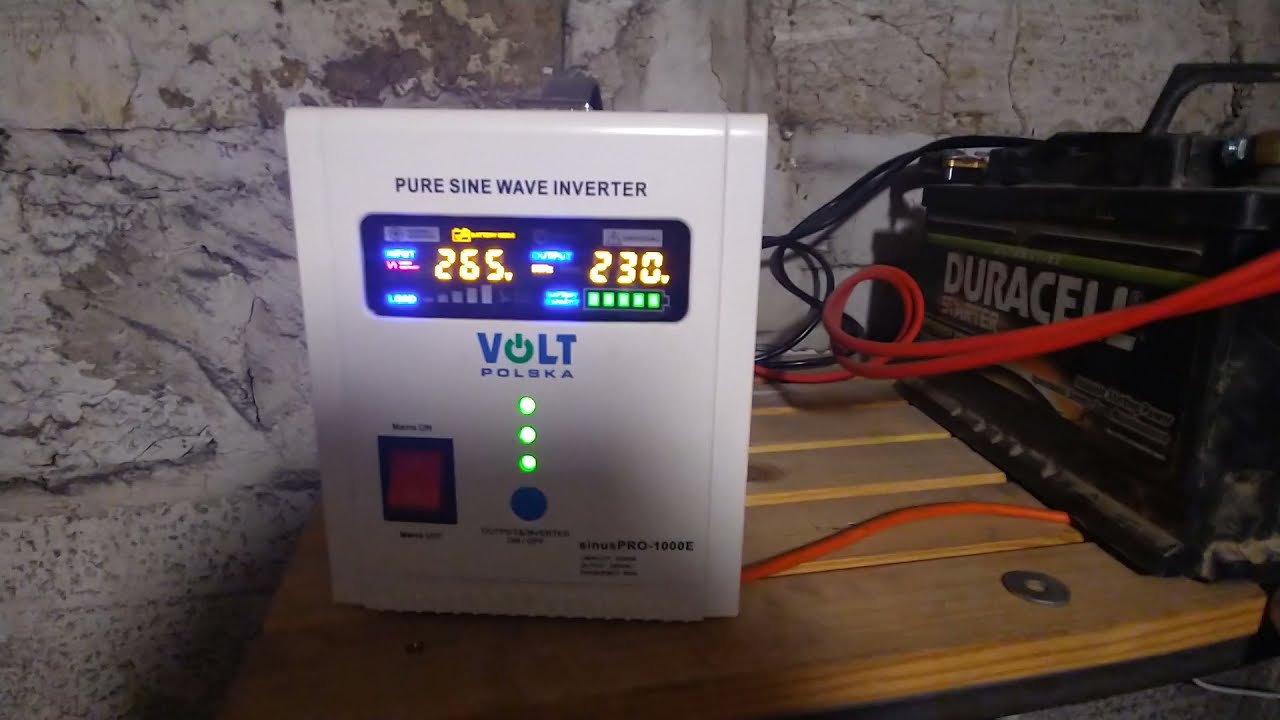 Przetwornica VOLT plus AGREGAT prądotwórczy ( TEST)