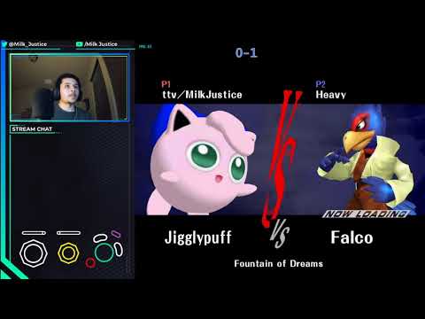 RRTBO - MilkJustice (Jigglypuff) vs Pappi (Falco) - WC Pool B1 WR3