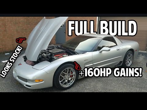 BUILDING A 500RWHP SLEEPER Z06 IN 10 MINUTES
