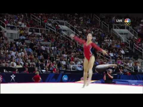 Aly Raisman Floor Exercise 2016 Olympic Trials Day 1