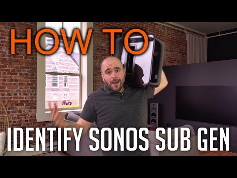How to Identify Sonos Sub Gen