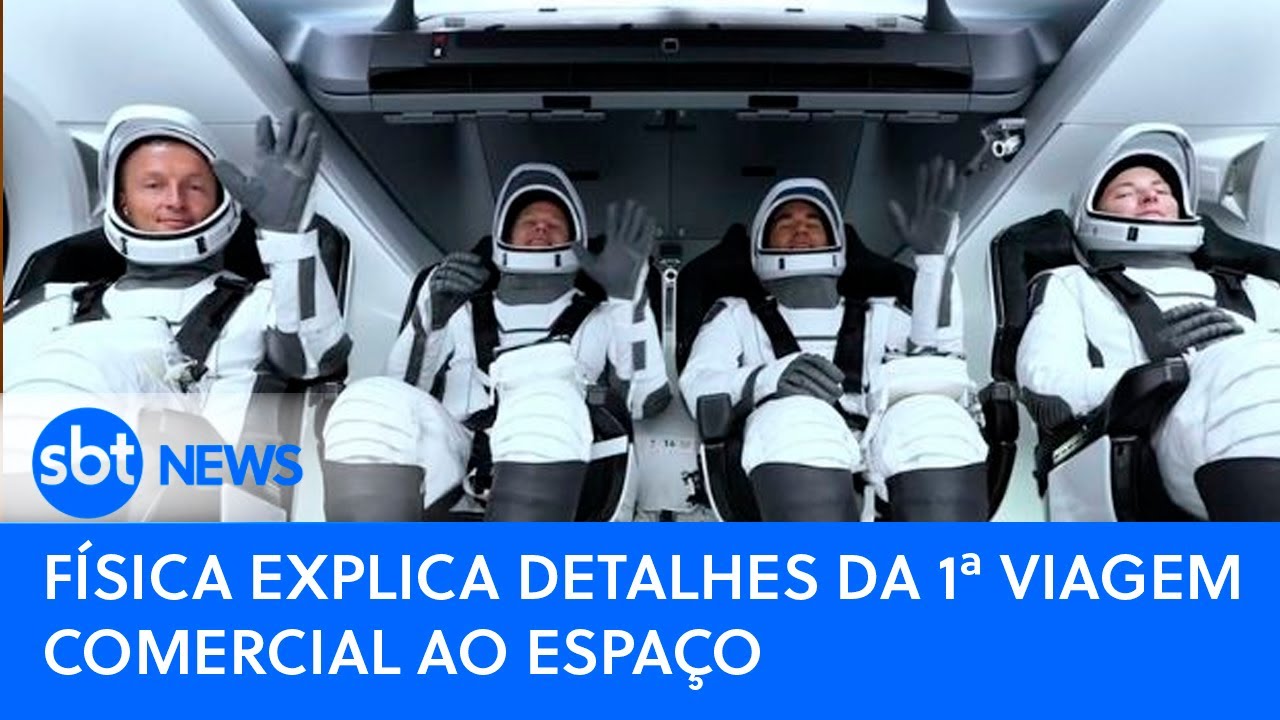 Física explica detalhes da 1ª viagem comercial ao espaço