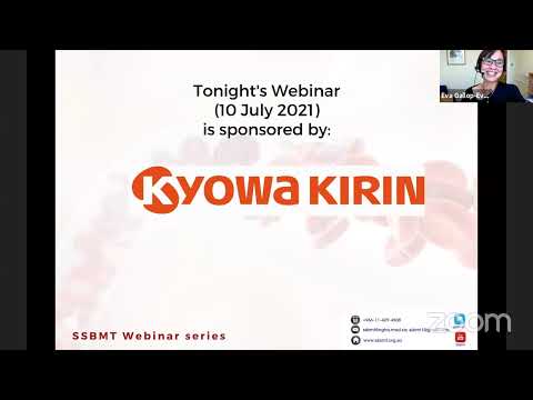 SSBMT Webinar Series - 10 July 2021
