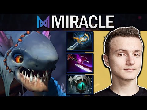 Slark Dota 2 Gameplay Nigma.Miracle with Skadi and Echo Sabre #dota #dota2