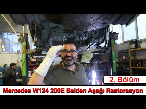 Ne Kadar Çürük? W124 Dışı Sizi İçi Bizi Yaktı! 2 .Bölüm Boya Aşaması