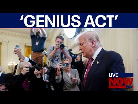 Video | President Trump signs cryptocurrency bill into law