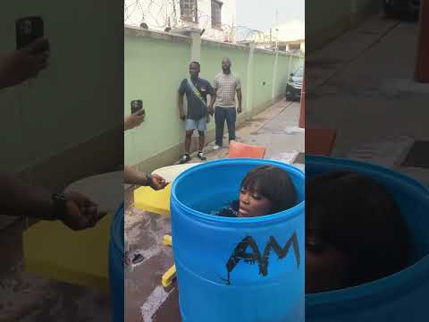 Funke Akindele Behind The Scenes Of Everybody Loves Jenifa