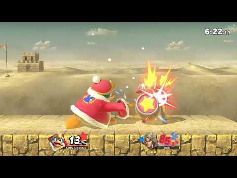 Scorpob (King Dedede) vs. Ken - SSB Ultimate Quickplay