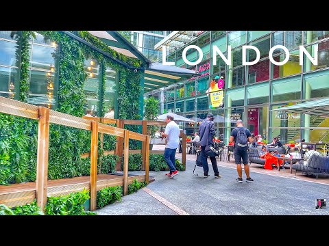 London City Walk - 4K HDR Virtual City Walking Tour around Central London - London Street Walk