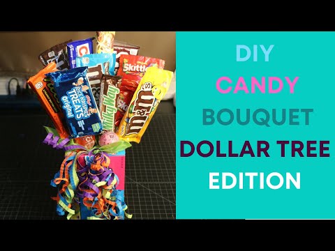 DIY Candy Bouquet Gift | Dollar Tree Haul | Fun & Easy Idea | Gift Idea | Keepsake | Any Occasion