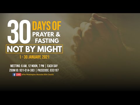 30 Days of Prayer & Fasting | Thanksgiving