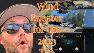 Wind booster on the 2023 ZR2!!!! #chevycolorado #zr2 #truck #chevy #chevycoloradozr2