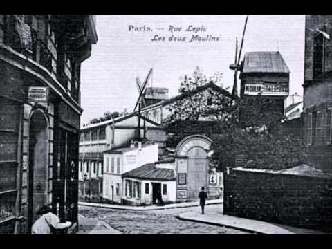 Gus Viseur " rue Lepic " 1950