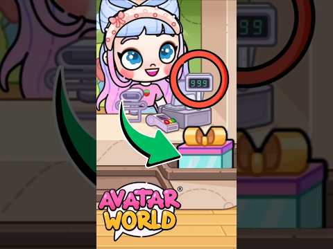 UNLOCK! SECRET GIFT IN AVATAR WORLD 🌎 #shorts #avatarworld