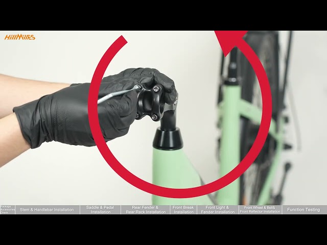 Bicicleta eléctrica HillMilES MileCity 1 26" 100 km de autonomía Batería extraíble video