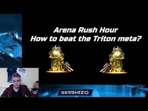 Summoners War - Arena Rush Hour G3: The Triton AD Trash Meta!
