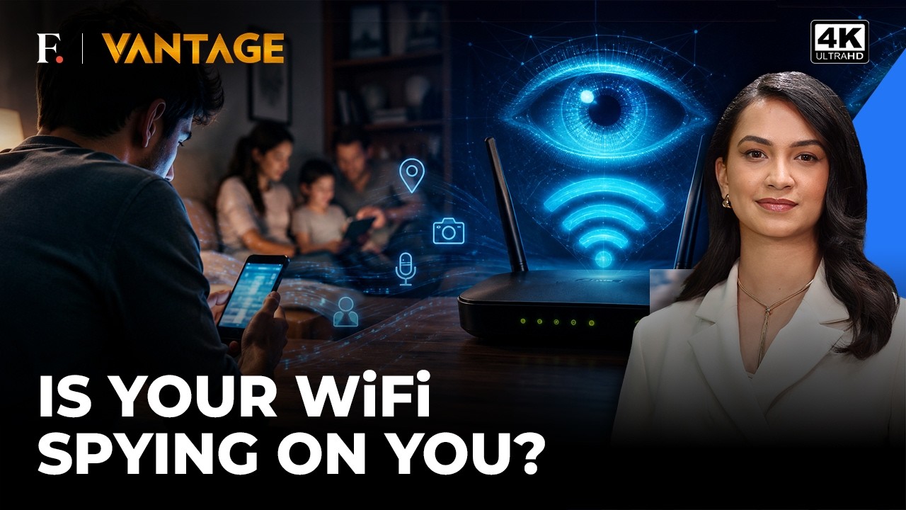 Your Wi-Fi is Watching You: The Hidden Surveillance Inside Your Router | Vantage on Firstpost | 4K