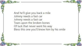 Chris Rea - Johnny Needs a Fast Car Lyrics