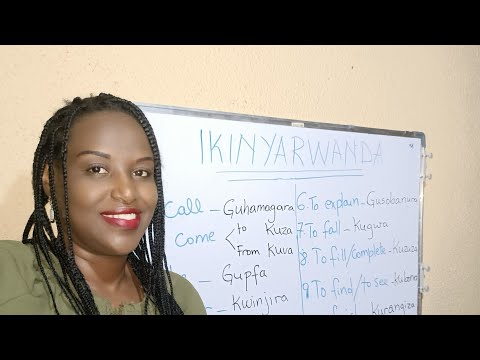 100 verbs in kinyarwanda: part 5- learn the most common verbs,  improve your  daily conversation!