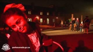 preview picture of video 'Fort Chambly National Historic Site - They are back for Halloween!'